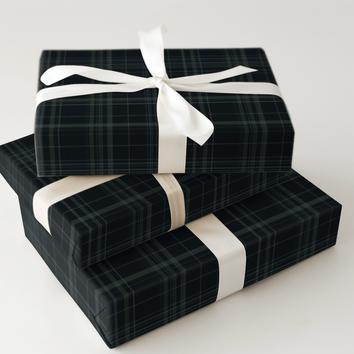 Midnight Tartan - Wrapping Paper - Aspen & Arlo