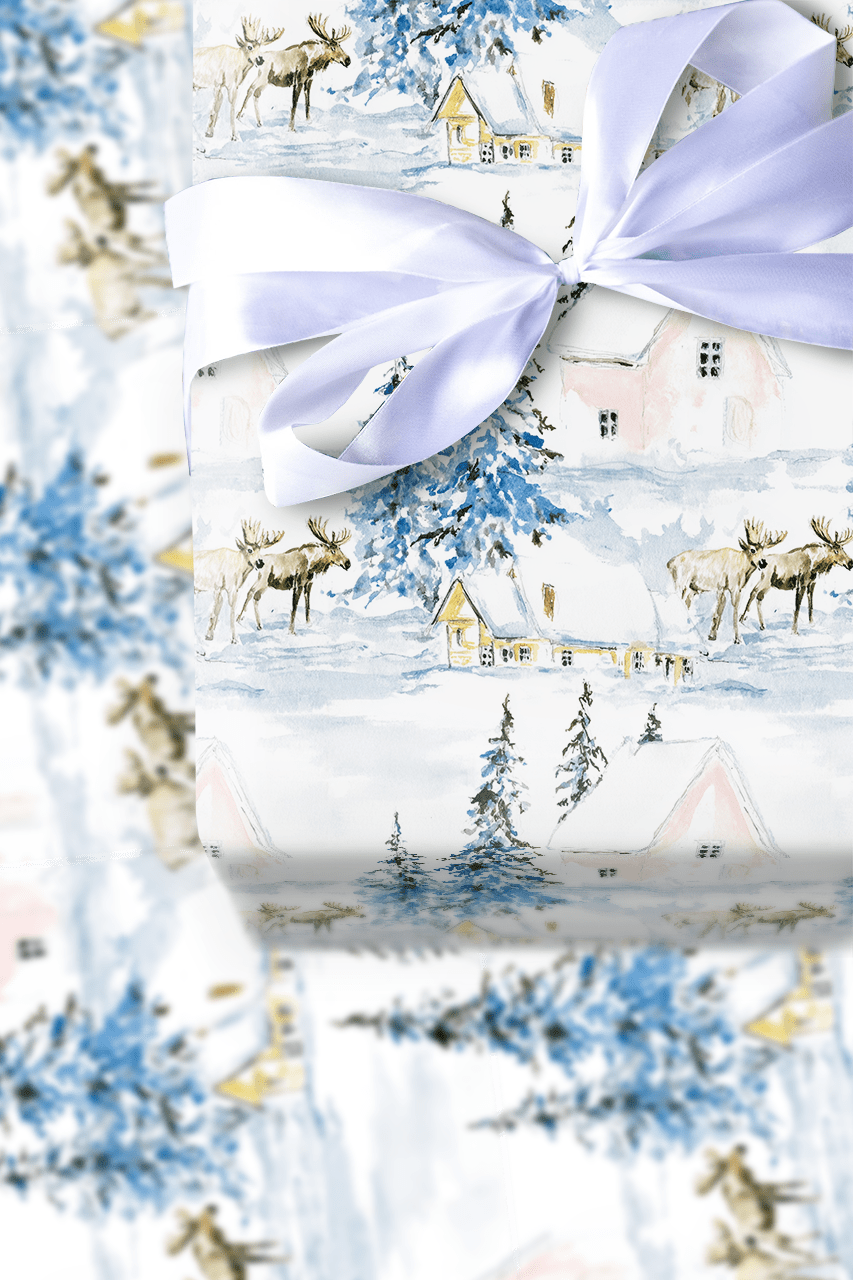 Alaskan Pasture - Wrapping Paper - Aspen & Arlo