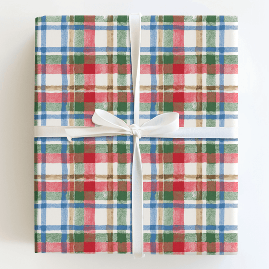 Pembroke Plaid - Wrapping Paper - Aspen & Arlo