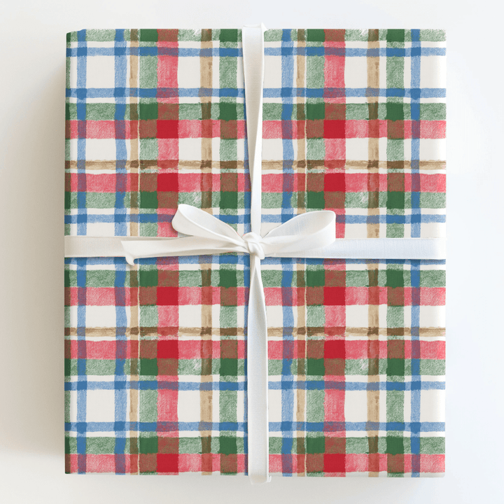 Pembroke Plaid - Wrapping Paper - Aspen & Arlo