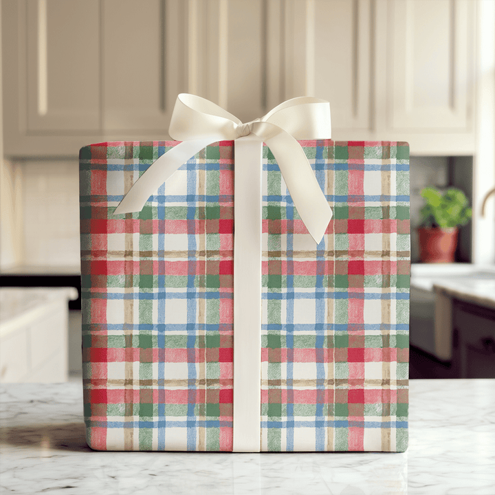 Pembroke Plaid - Wrapping Paper - Aspen & Arlo