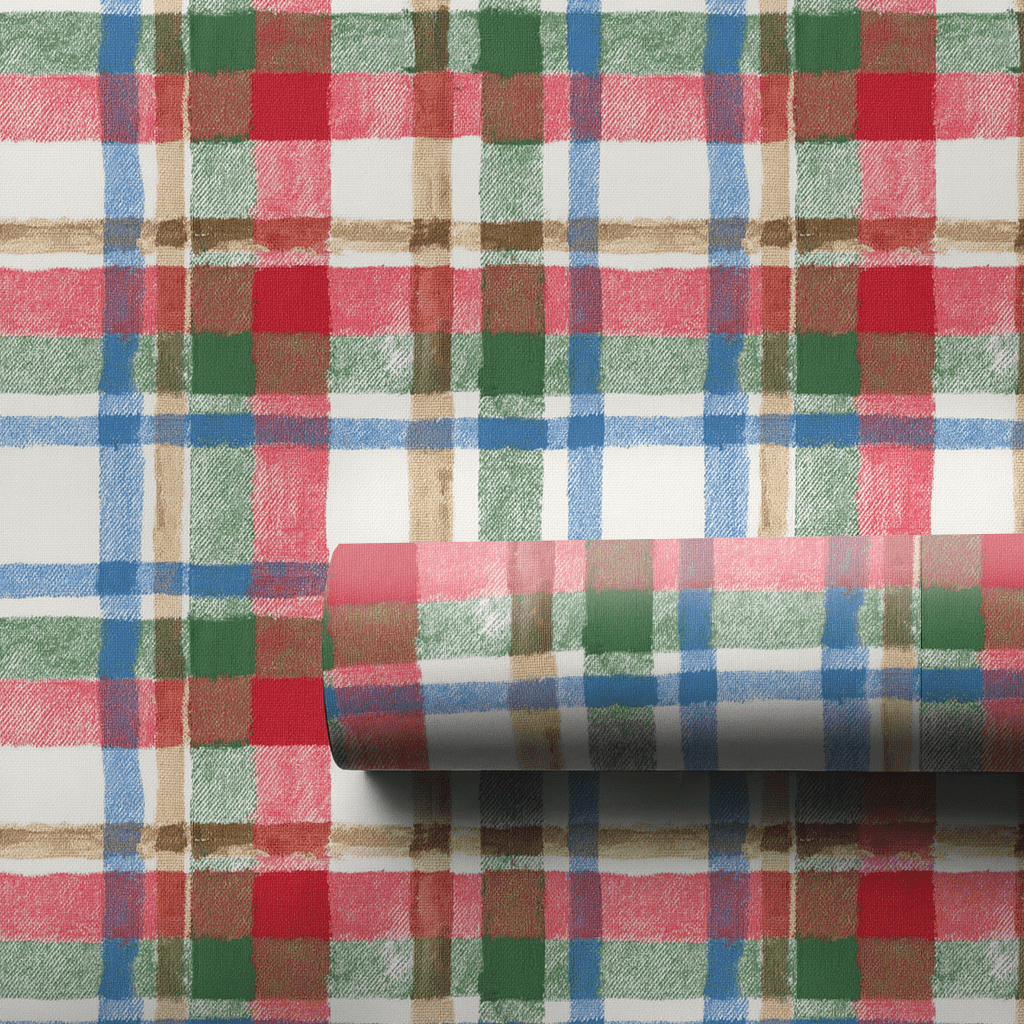 Pembroke Plaid - Wrapping Paper - Aspen & Arlo