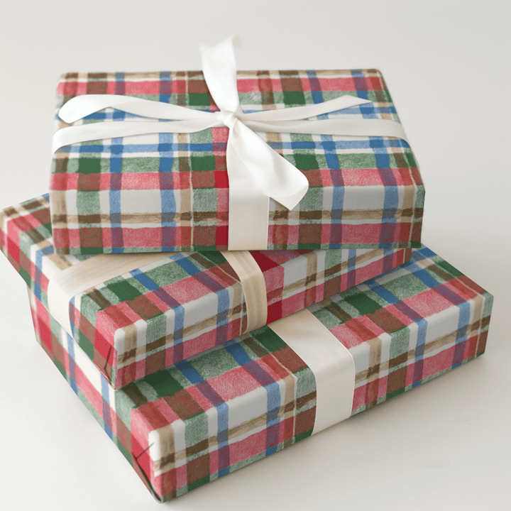 Pembroke Plaid - Wrapping Paper - Aspen & Arlo