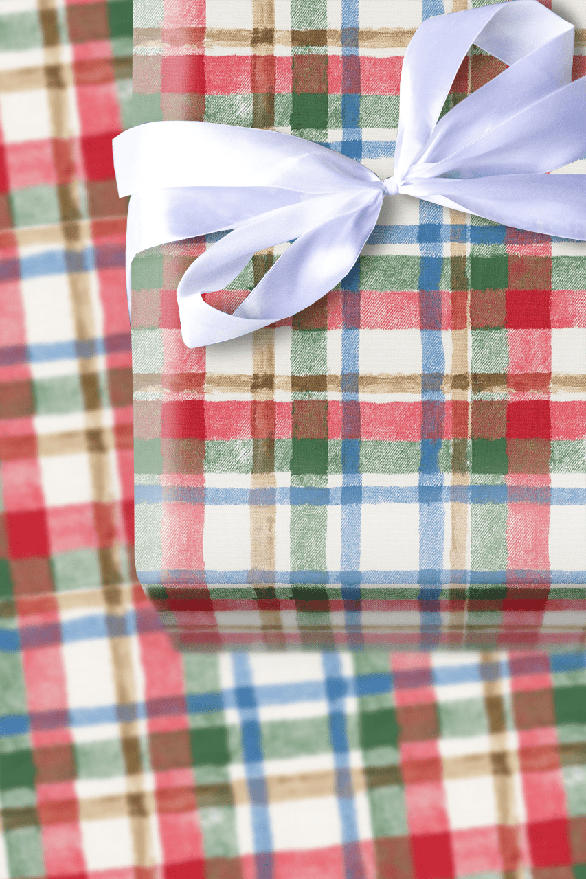 Pembroke Plaid - Wrapping Paper - Aspen & Arlo