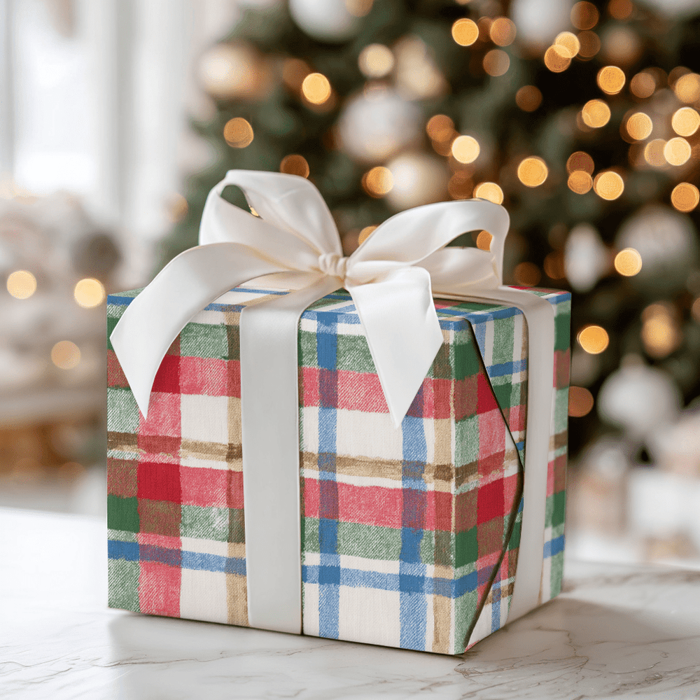 Pembroke Plaid - Wrapping Paper - Aspen & Arlo