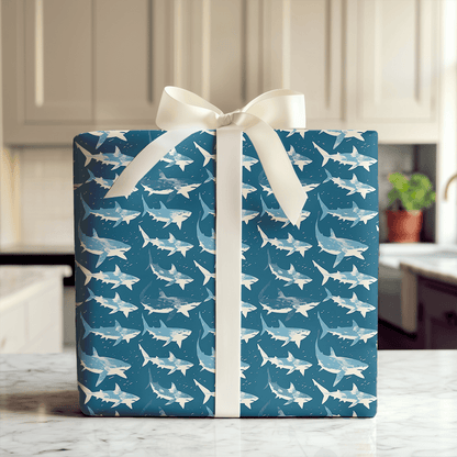 Shark Bite - Wrapping Paper - Aspen & Arlo