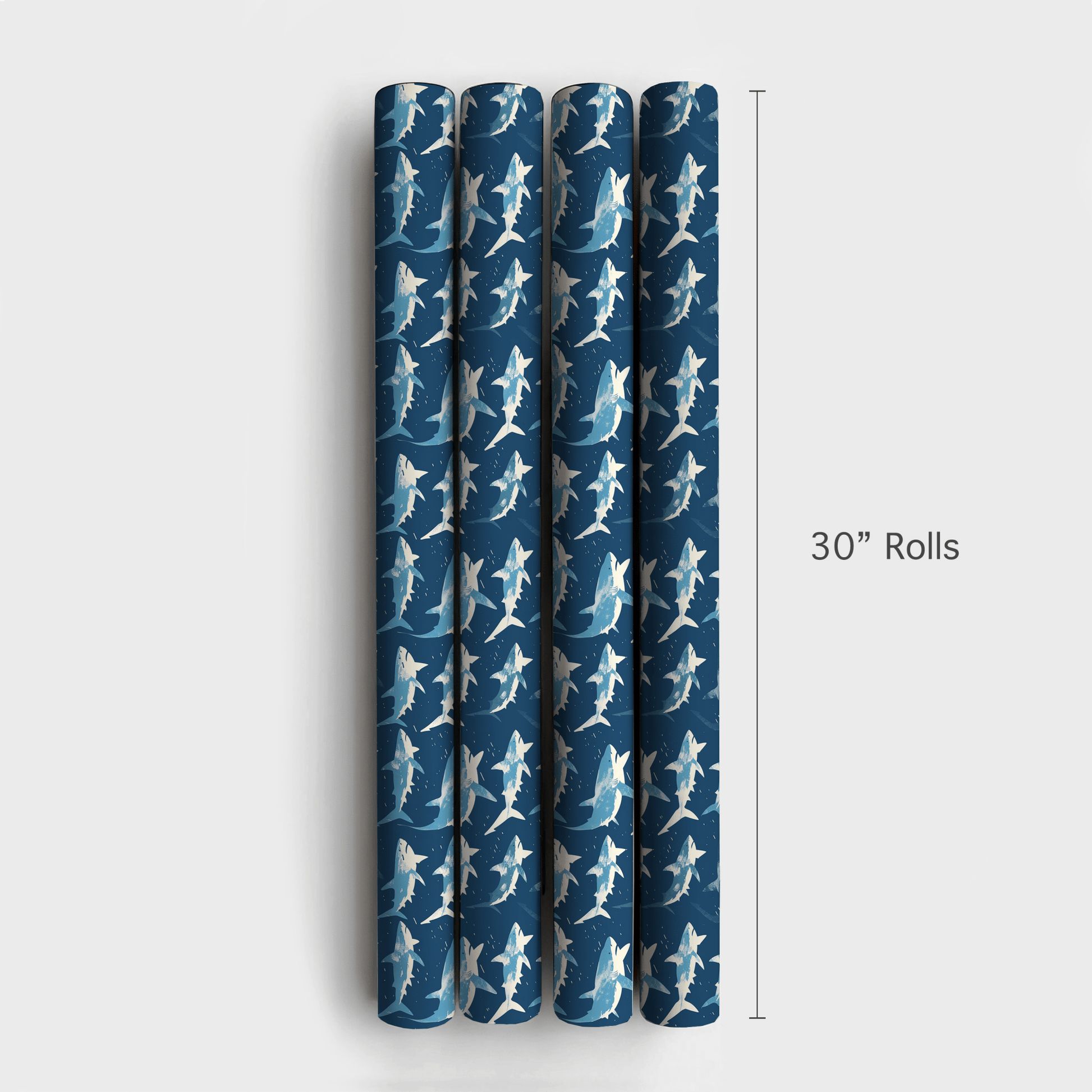 Shark Bite - Wrapping Paper - Aspen & Arlo