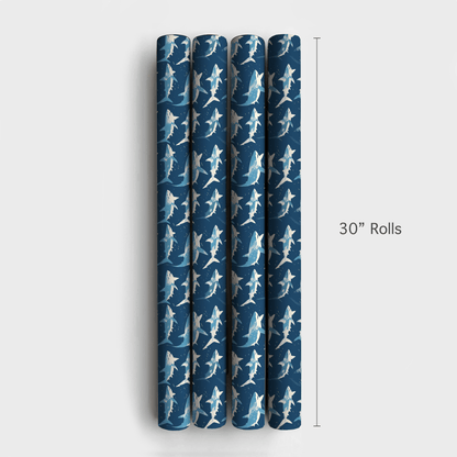 Shark Bite - Wrapping Paper - Aspen & Arlo