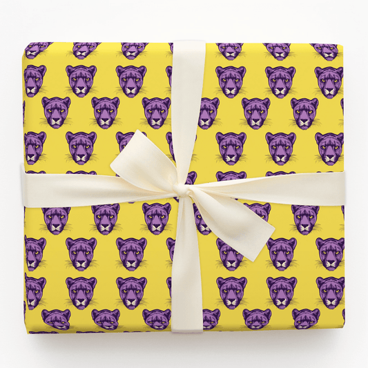Pounce of Purple - Wrapping Paper - Aspen & Arlo