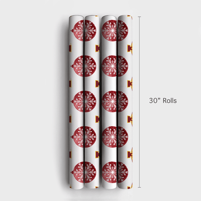 Iowa State Bauble - Wrapping Paper - Aspen & Arlo