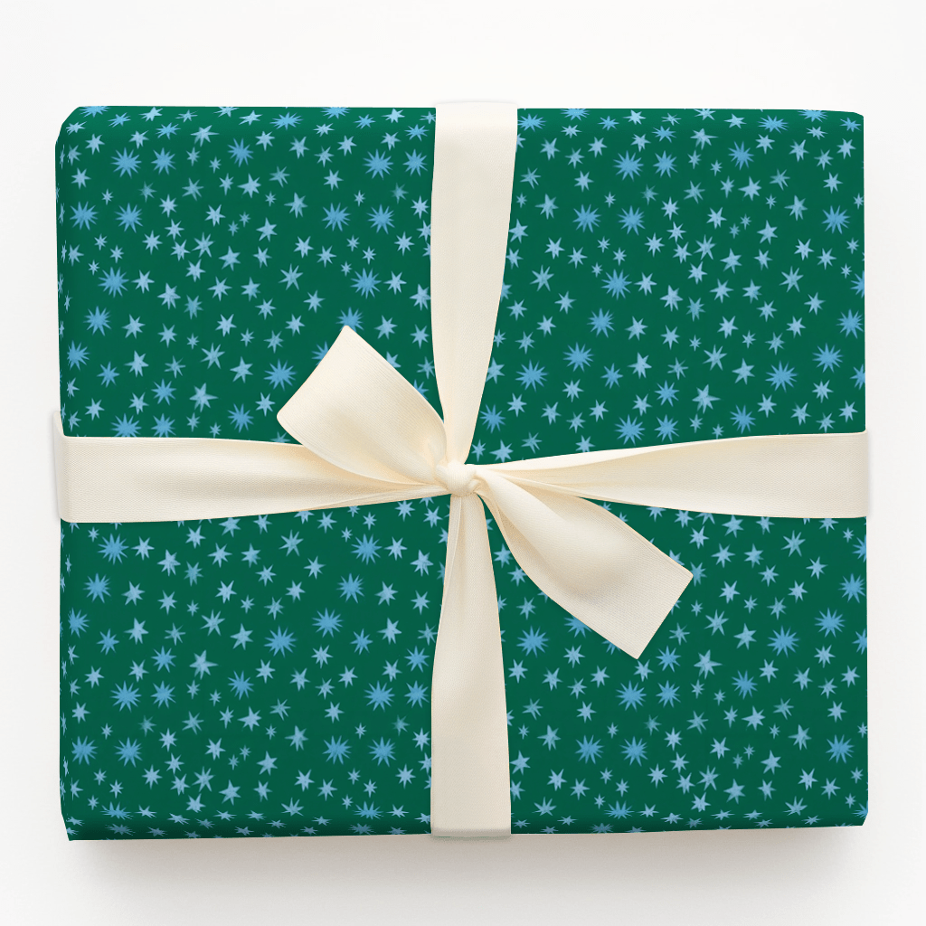 Starlit Blues - Wrapping Paper - Aspen & Arlo