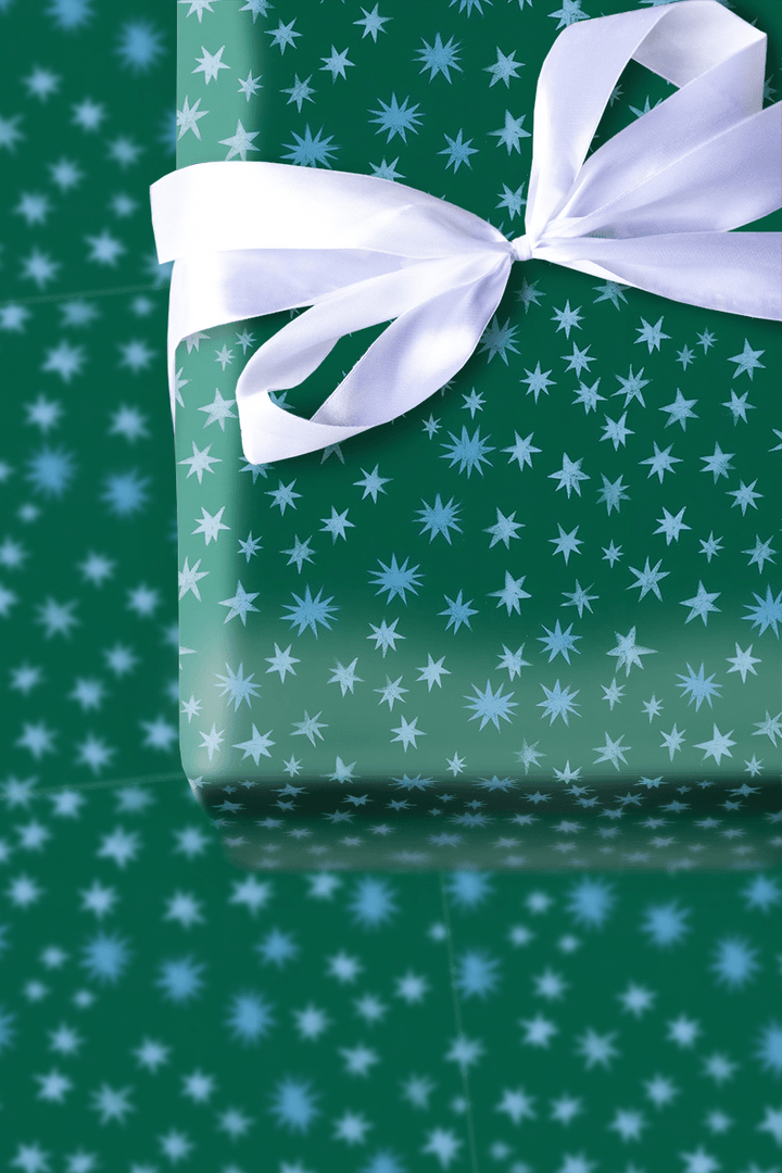 Starlit Blues - Wrapping Paper - Aspen & Arlo
