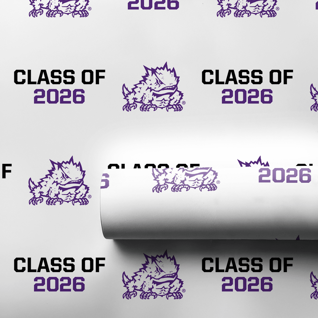TCU Class of 2026 - Wrapping Paper - Aspen & Arlo