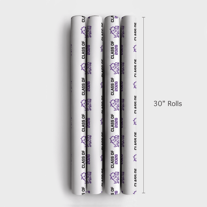 TCU Class of 2026 - Wrapping Paper - Aspen & Arlo