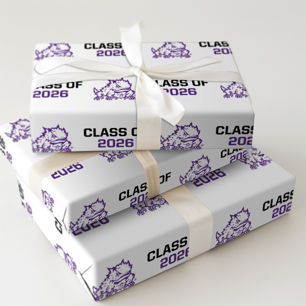 TCU Class of 2026 - Wrapping Paper - Aspen & Arlo