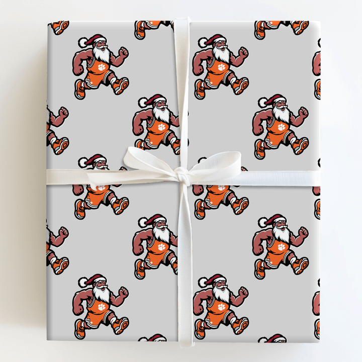 Deck the Court – Clemson Style - Wrapping Paper - Aspen & Arlo