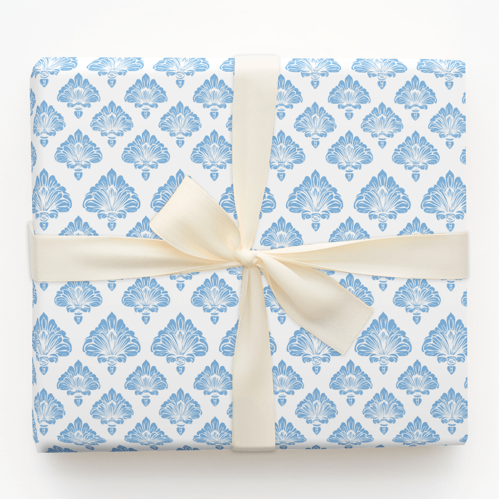 Blue Mist Veil - Wrapping Paper - Aspen & Arlo