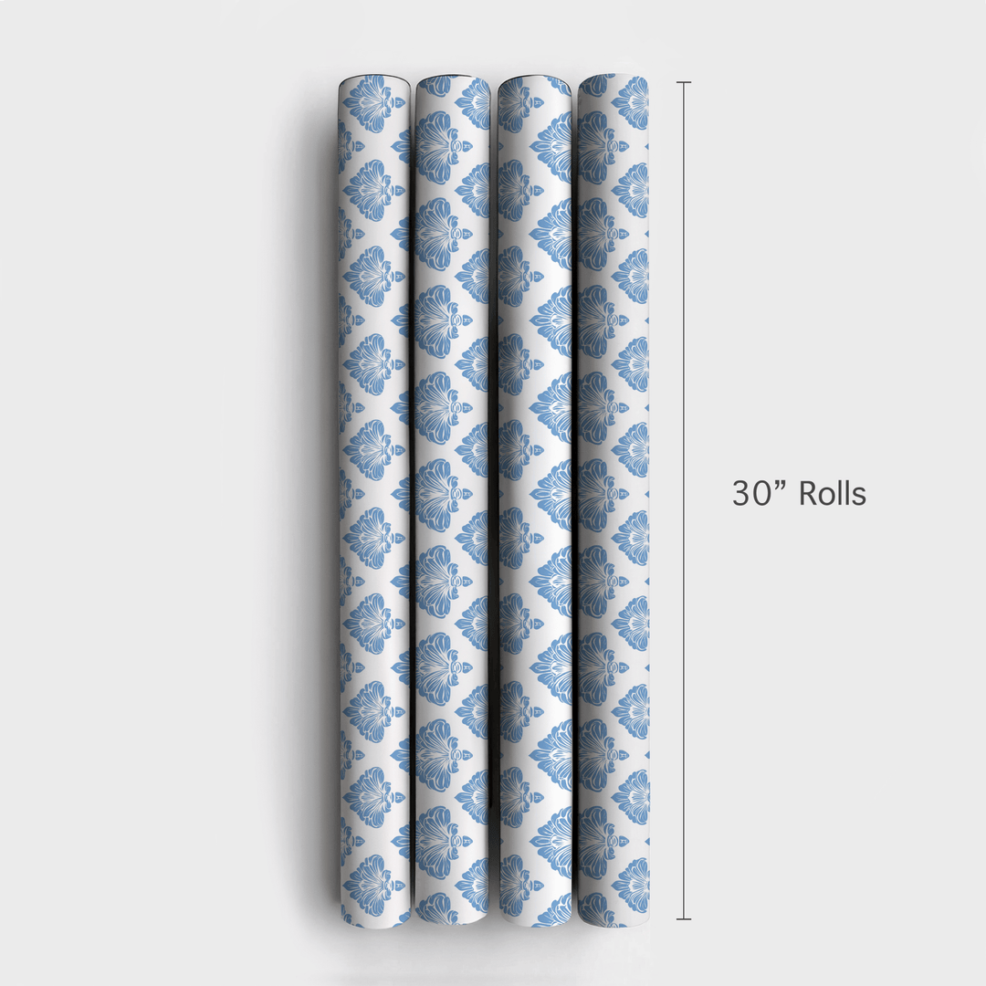 Blue Mist Veil - Wrapping Paper - Aspen & Arlo