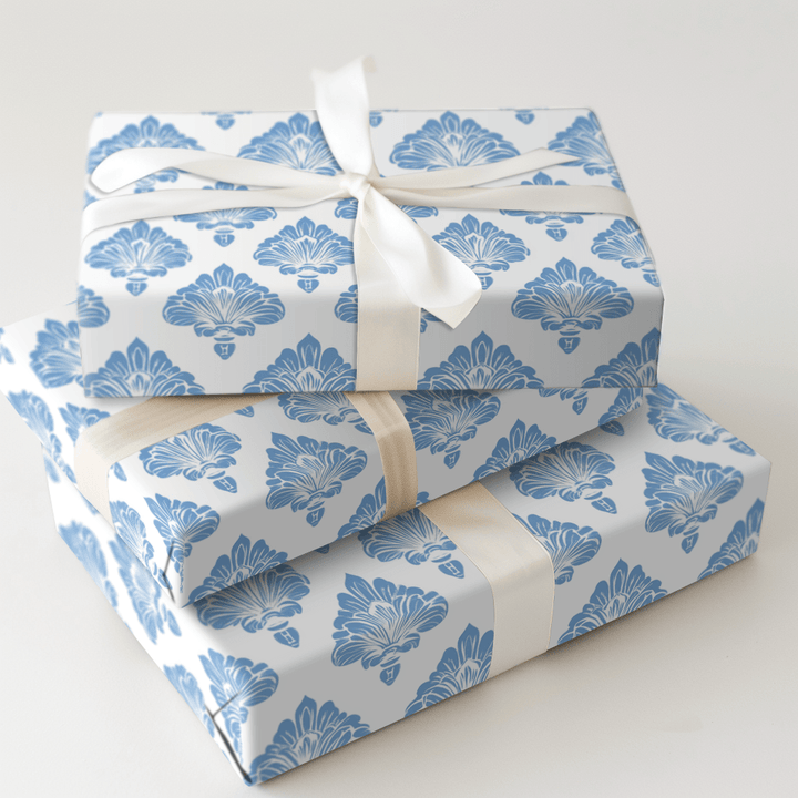 Blue Mist Veil - Wrapping Paper - Aspen & Arlo