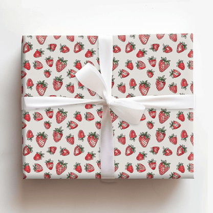 Strawberry Shortcake - Wrapping Paper - Aspen & Arlo