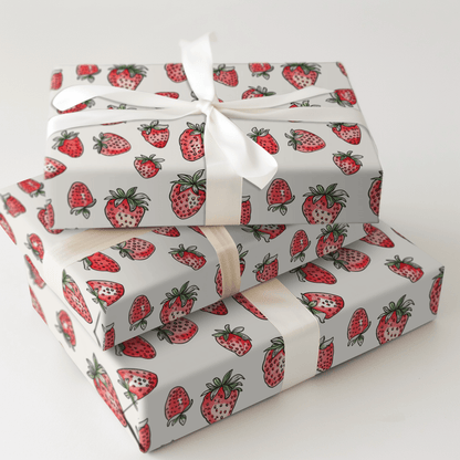Strawberry Shortcake - Wrapping Paper - Aspen & Arlo