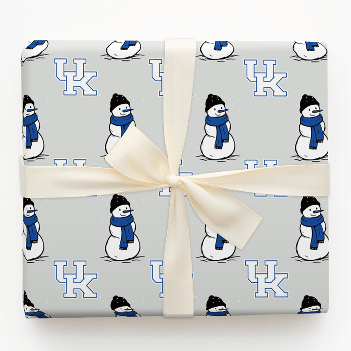 UK Snowman - Wrapping Paper - Aspen & Arlo