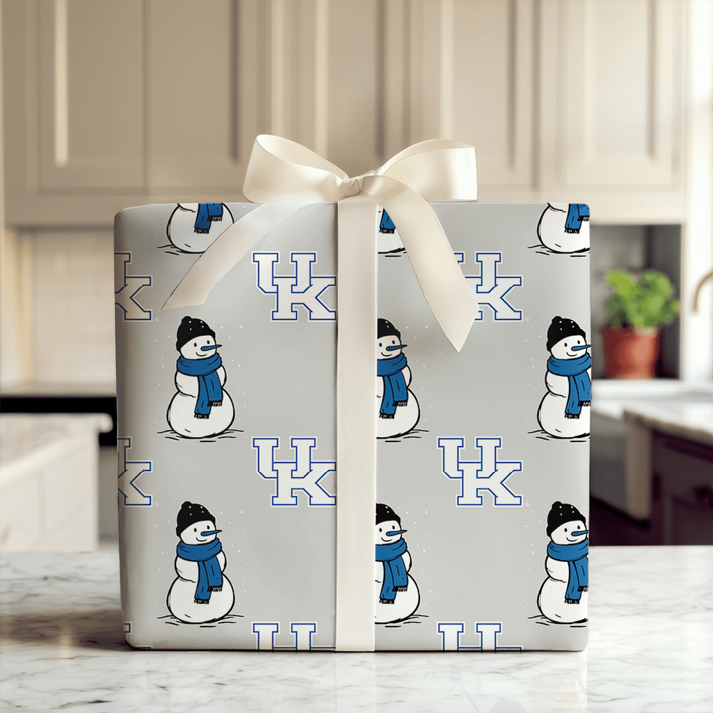 UK Snowman - Wrapping Paper - Aspen & Arlo