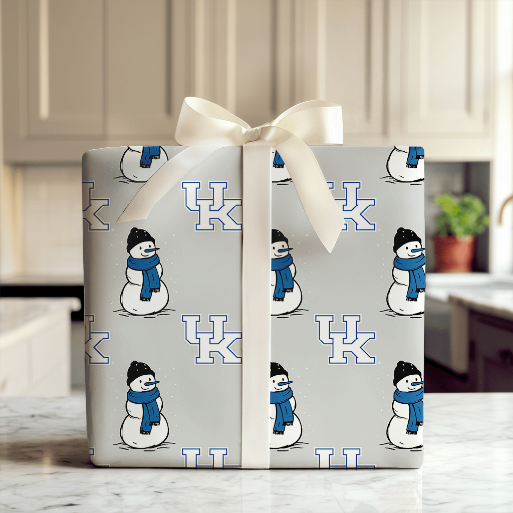 UK Snowman - Wrapping Paper - Aspen & Arlo