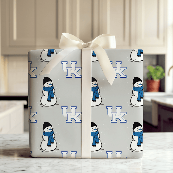 UK Snowman - Wrapping Paper - Aspen & Arlo