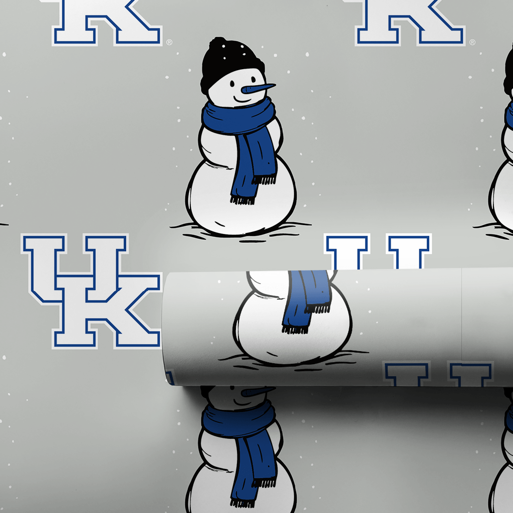 UK Snowman - Wrapping Paper - Aspen & Arlo