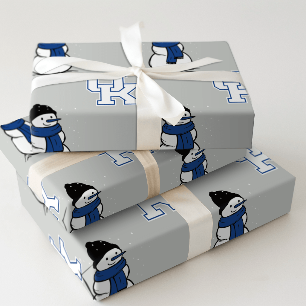 UK Snowman - Wrapping Paper - Aspen & Arlo
