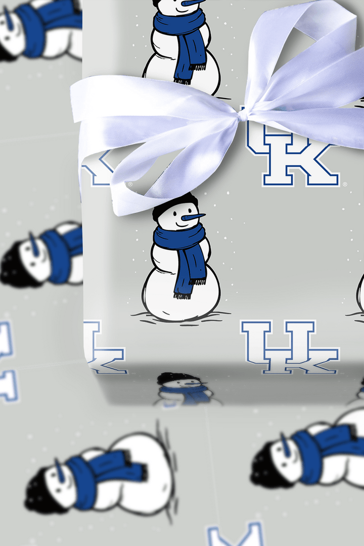 UK Snowman - Wrapping Paper - Aspen & Arlo