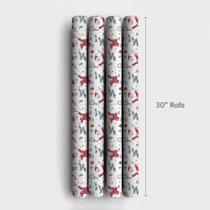 Merry Match Point - Wrapping Paper - Aspen & Arlo
