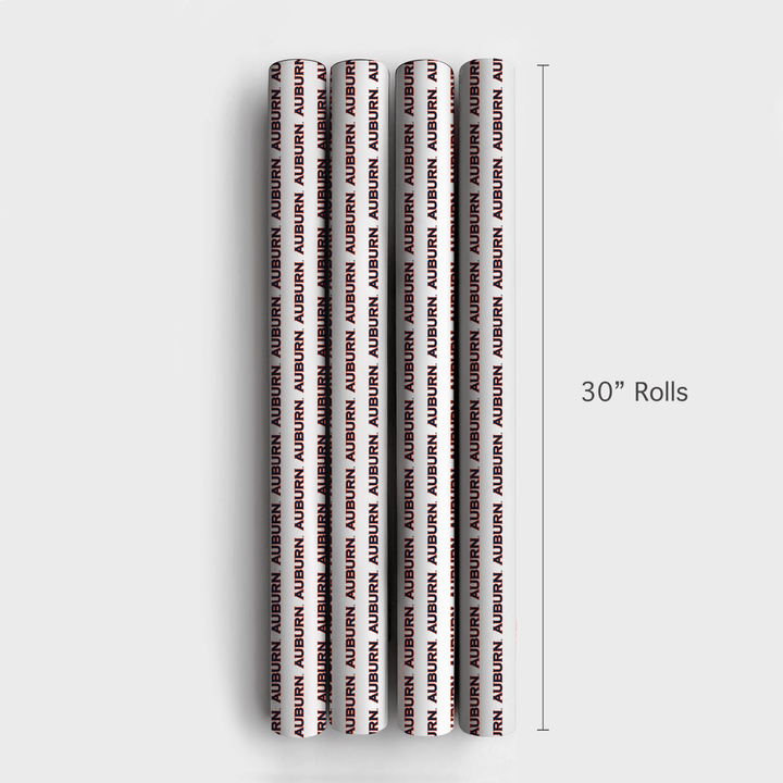 Auburn Words - Wrapping Paper - Aspen & Arlo