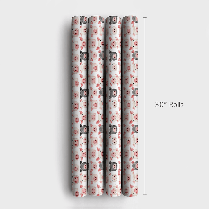 Many Piggies - Wrapping Paper - Aspen & Arlo