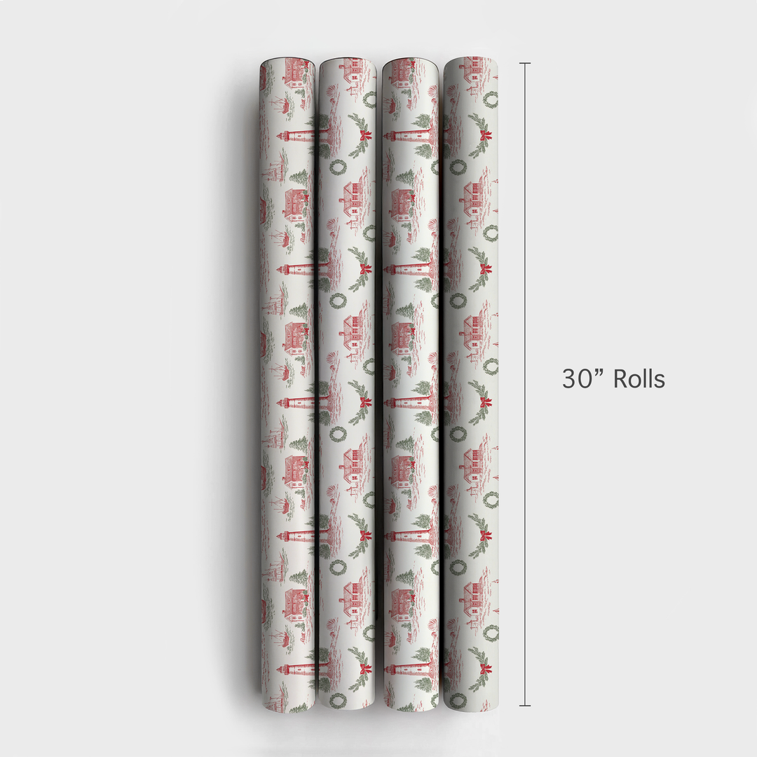 Coastal Christmas Toile