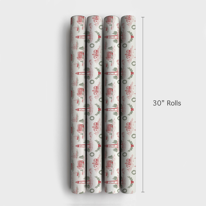 Coastal Christmas Toile