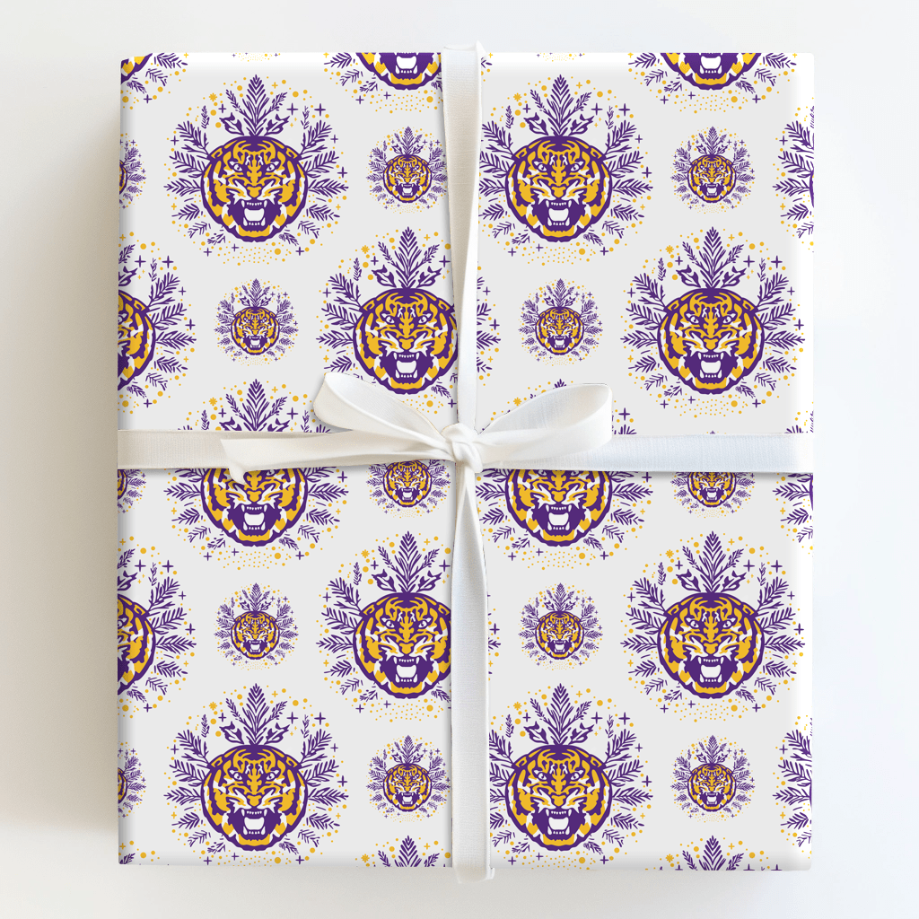 Tiger Snowflake - Wrapping Paper - Aspen & Arlo