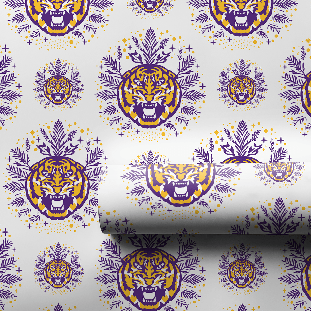 Tiger Snowflake - Wrapping Paper - Aspen & Arlo