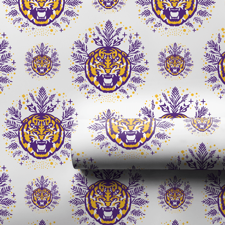 Tiger Snowflake - Wrapping Paper - Aspen & Arlo