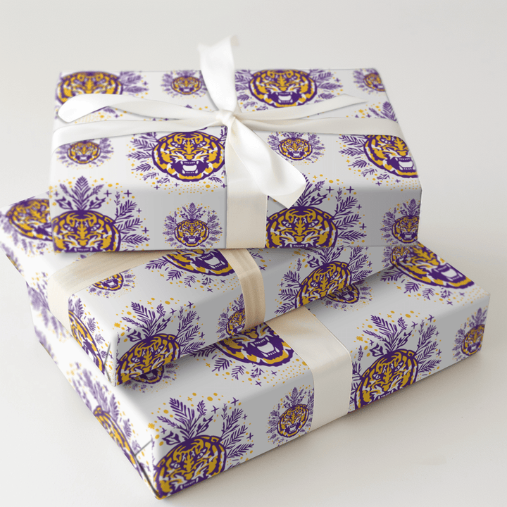 Tiger Snowflake - Wrapping Paper - Aspen & Arlo