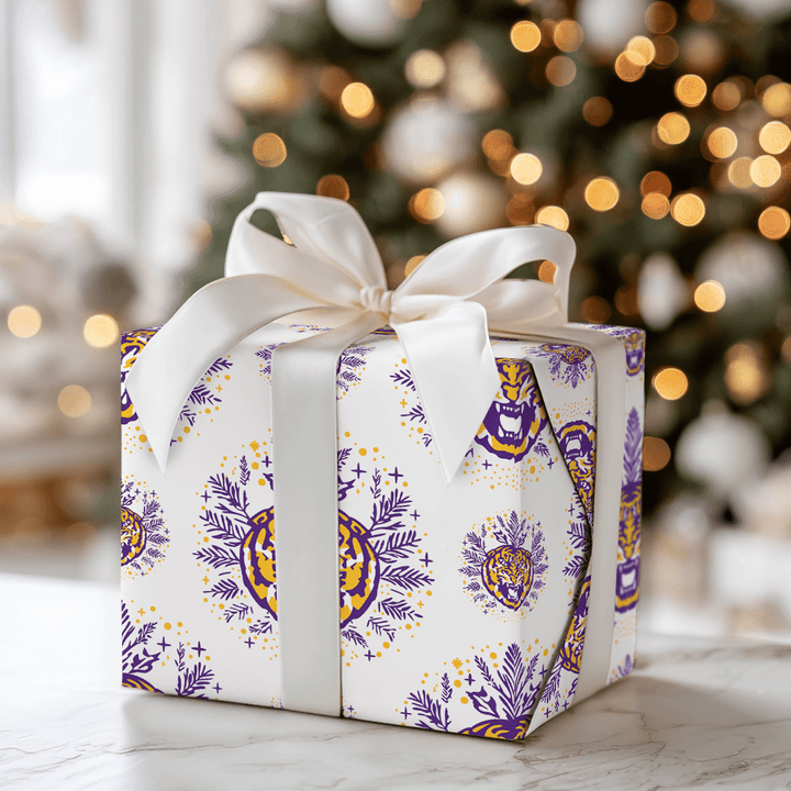 Tiger Snowflake - Wrapping Paper - Aspen & Arlo