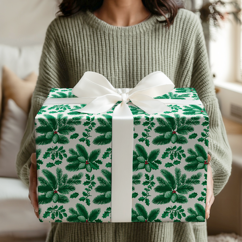 Evergreen Sprig Toile