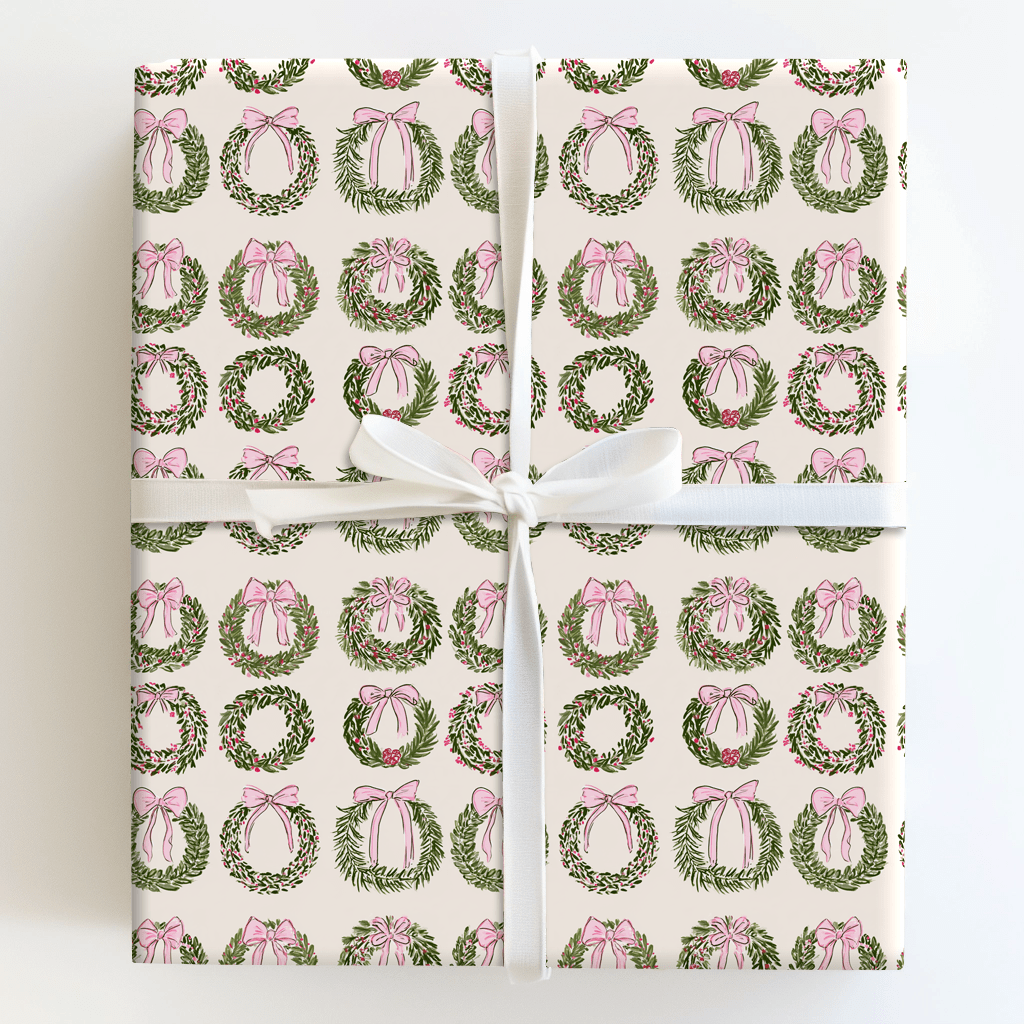 Pink Bow Wreaths
