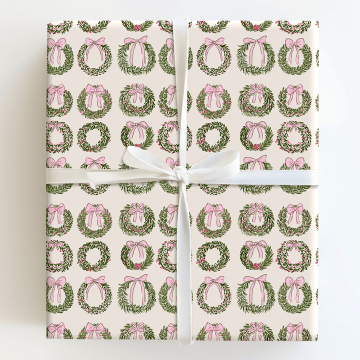 Pink Bow Wreaths