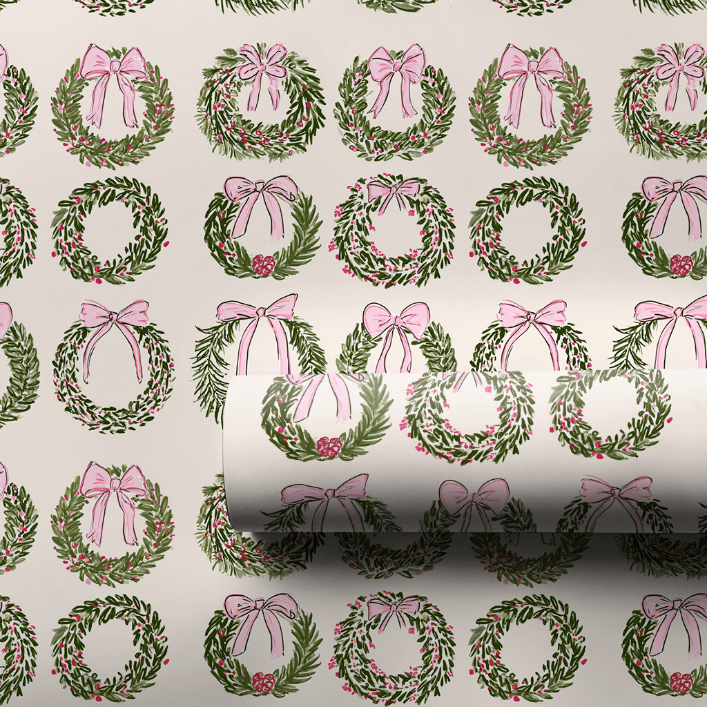 Pink Bow Wreaths