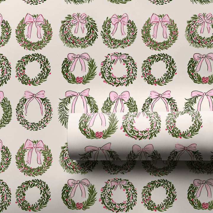 Pink Bow Wreaths