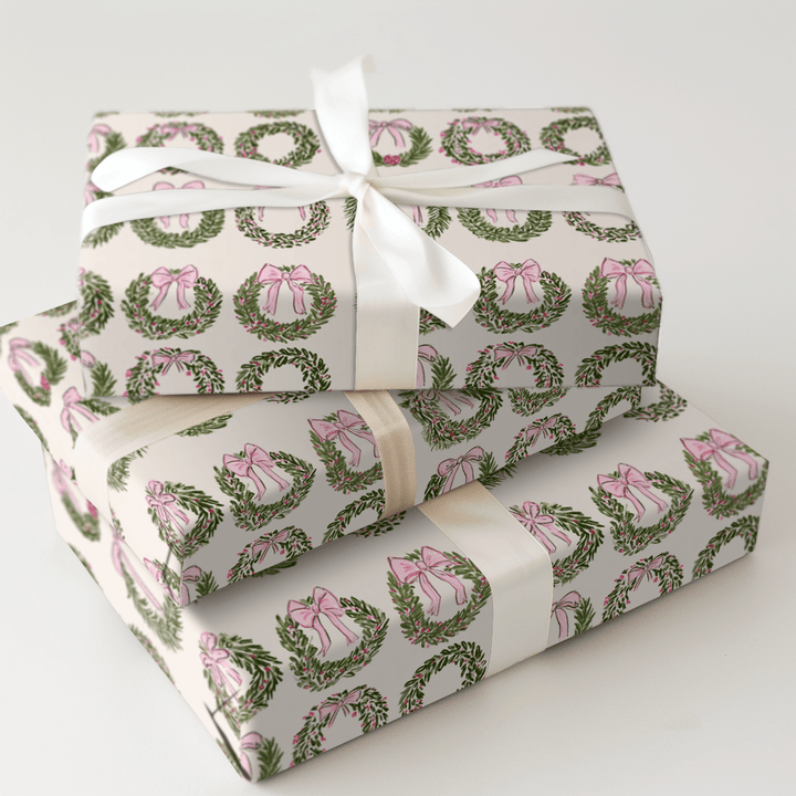 Pink Bow Wreaths