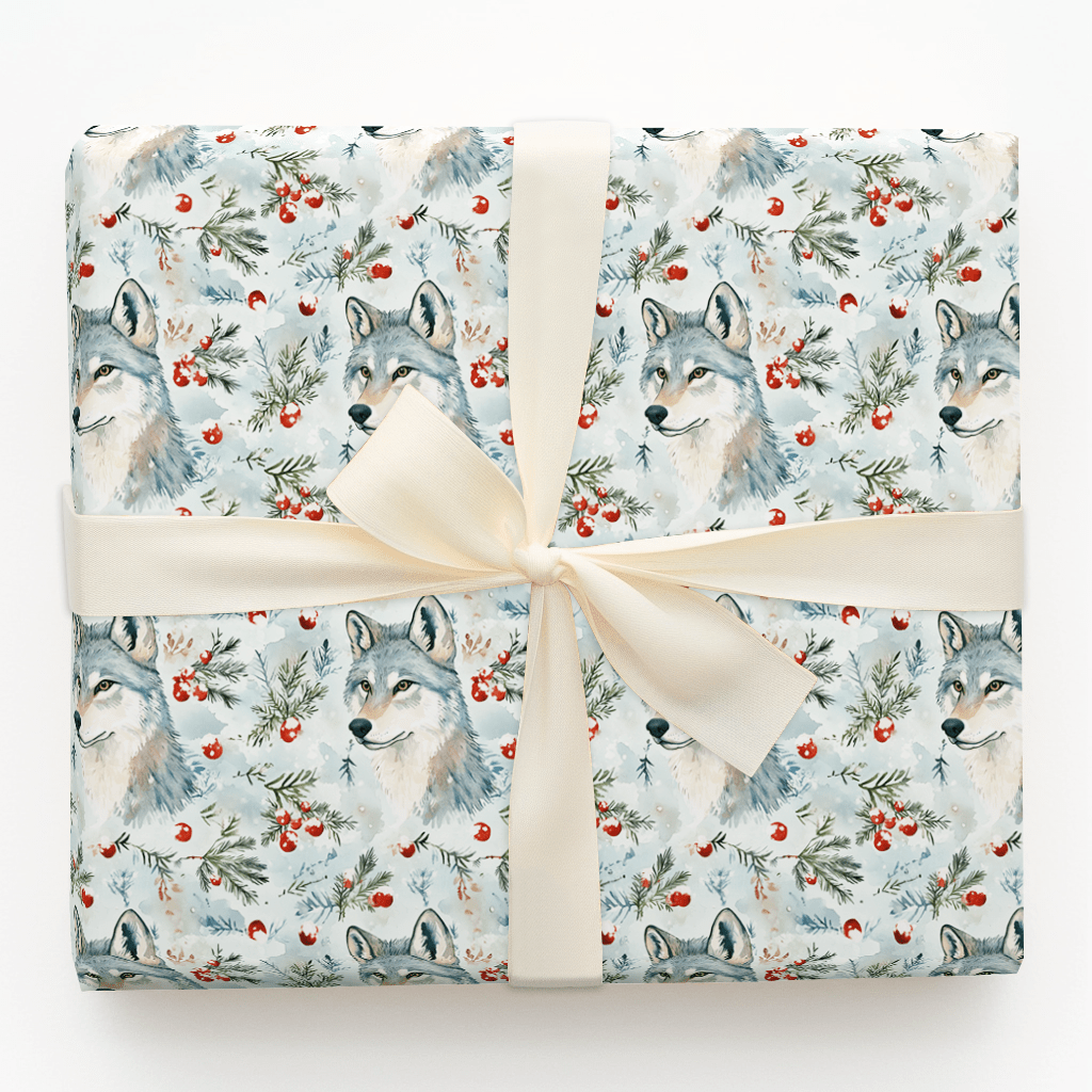 Blizzard Howls - Wrapping Paper - Aspen & Arlo