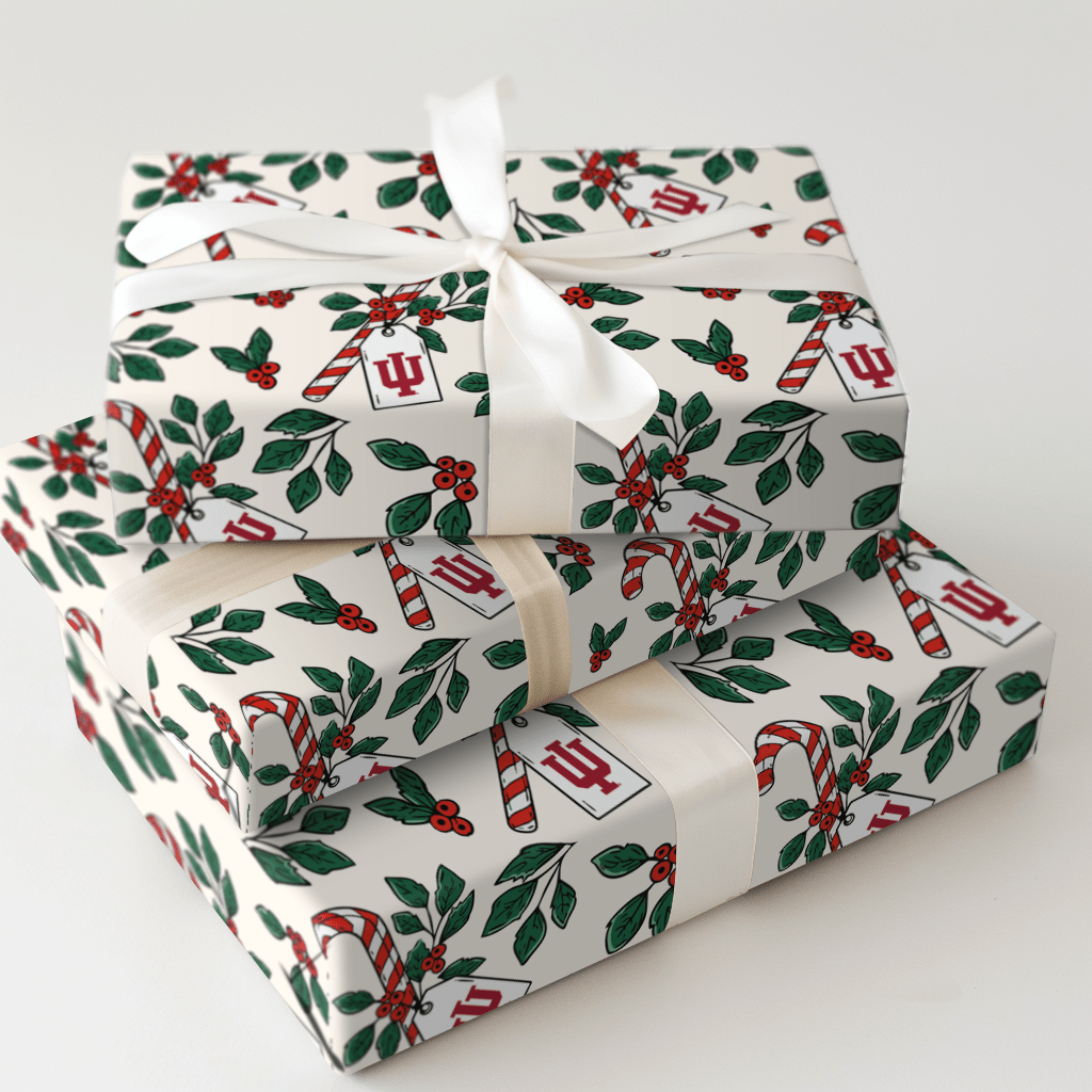 Peppermint Indiana - Wrapping Paper - Aspen & Arlo
